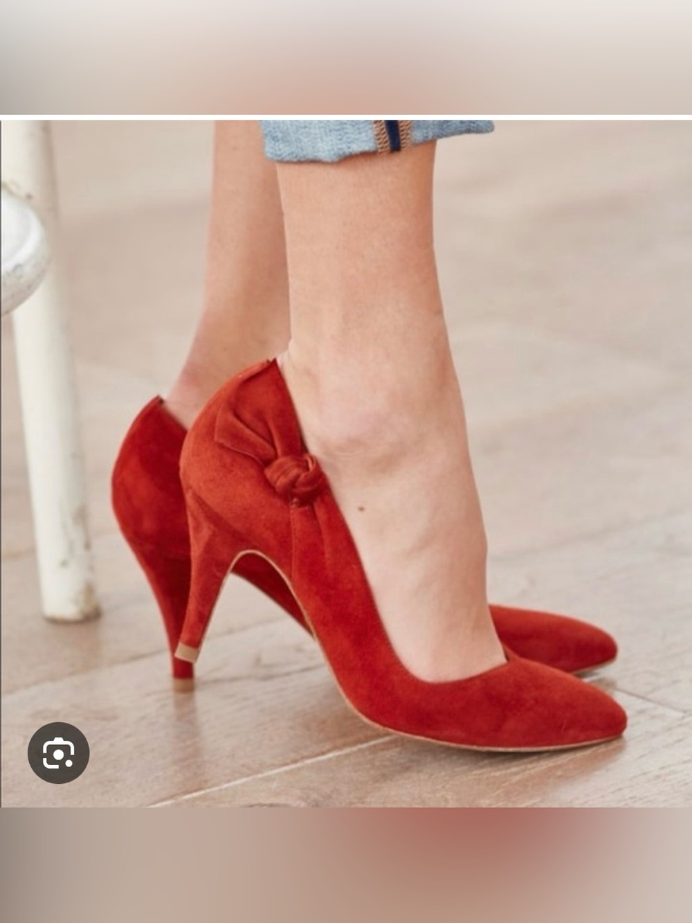 Sezane Low Drew pumps is black suede in size FR37/US6.5